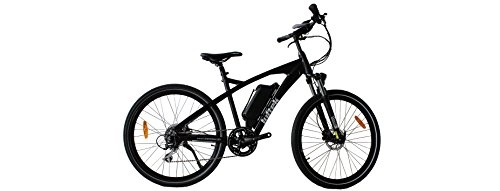 Bici elettriches : Luftek Bici Elettrica Modello 512 HP Matt Black Samsung 14, 5Ah Urban Sport