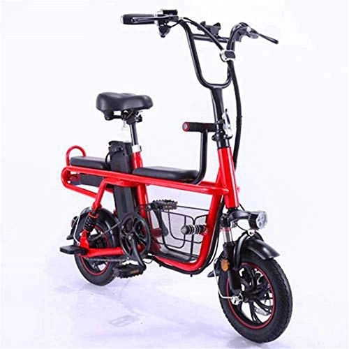 Bici elettriches : MaGiLL Bici a 3 ruote per adulti, Ebikes, 12" Bicicletta elettrica Mountain bike elettrica pieghevole per adulti con batteria agli ioni di litio 48v / / 10ah rimovibile 2
