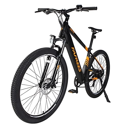 Bici elettriches : MOONAIRY Bici elettrica da 27, 5 pollici per bicicletta elettrica da montagna servoassistita per adulti con batteria 36V 10AH 80-100 km di autonomia