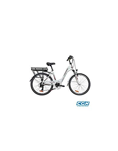 Bici elettriches : Motodak - Bicicletta elettrica Torpado afrodite 26", 250 W, 13 Ah, 36 V, T250, colore: Bianco