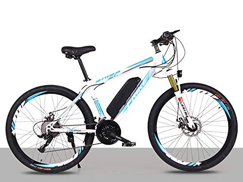 Bici elettriches : Mountain Bike Elettrica, Bicicletta Elettrica per Adulti con Batteria agli Ioni di Litio di capacit Rimovibile, (Batteria 36V13AH con Una Portata di 80 Km), c