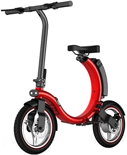 Bici elettriches : MQJ Biciclette Elettriche Veloci per Adulti Bici Elettrica per Adulti per Adolescente Adulto Pieghevole Bicicletta Elettrica con Illuminazione a Led Velocità Massima 28 Km / H 18 Km Distanza Di Corre