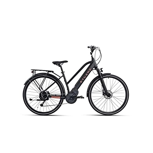 Bici elettriches : MYLAND Colle Hybrid 28.1 28'' 9v 504Wh Oli Sport Plus Nero 2022 Taglia M (Urban Trekking Elettriche)