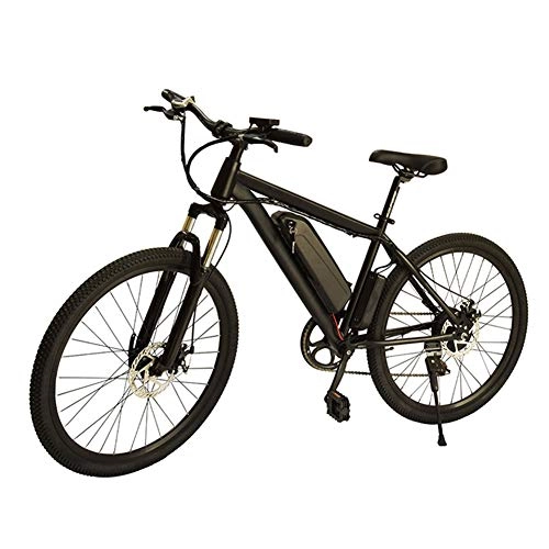 Bici elettriches : MYRCLMY Electric Mountain Bicicletta, 26 Pollici, 250W per Adulti all'Esterno Dell'hotel City Mobility Biciclette Batteria al Litio Ad Alta Acciaio al Carbonio Mountain Bike Integrated