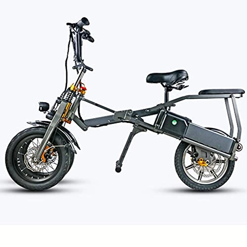 Bici elettriches : NUOLIANG Bilancia Auto Pieghevole Batteria al Litio Bicicletta Unisex Skateboard Bicycle