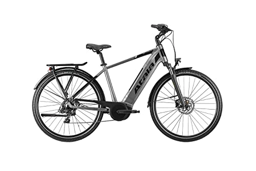 Bici elettriches : PEDALATA ASSISTITA NUOVO MODELLO E-BIKE 2021 ATALA B-TOUR A4.1 7V GRIGIO / NERO UOMO MISURA L 53