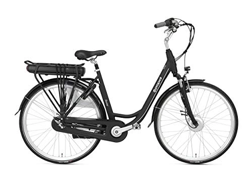 Bici elettriches : POPAL Sway 28 Pollice 47 cm Donne 3SP Freni a rulli Nero Opaco