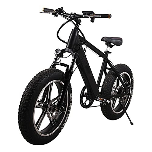 Bici elettriches : QININQ Bici elettrica 350W Motore 7 velocità deragliatore Display 3 modalità Display LCD E-Bike Bicicletta elettrica per Adulti Adolescenti 48V 10 Ah 40 km / h