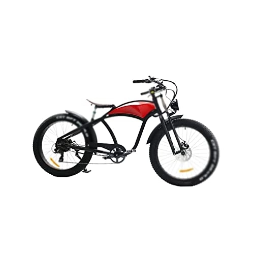 Bici elettriches : TABKER Bicicletta elettrica Snowmobile Mountain Bike Lithium Battery Electric Vehicle Off-road Aluminum Alloy Electric Bicycle