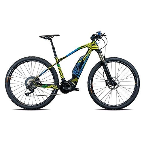 Bici elettriches : Torpado Impudent E-Bike VERTIGO N 29'' 11-V Tg.44 E-Step 8000 500Wh 2018 giallo (eMTB Hardtail)