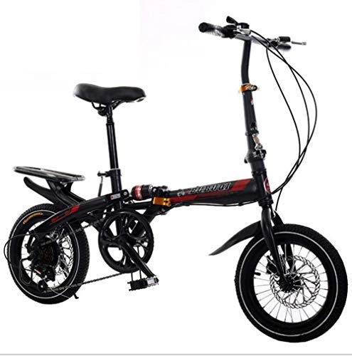 Bici elettriches : TX Bici Piega 20"4.0 Fat Tire ebike Pieghevole in Alluminio Potente Bicicletta Mountain / Neve / Spiaggia, Black, 16inch