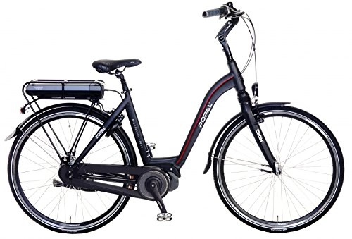 Bici elettriches : Unbekannt E-Volution - Monopattino da donna 8G, 28", colore: nero opaco