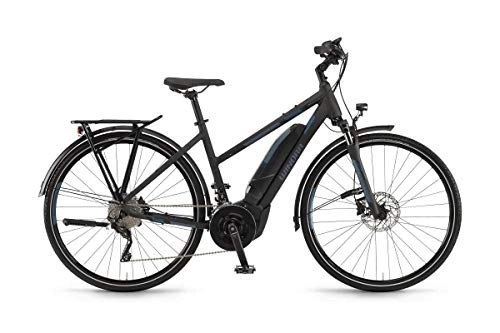 Bici elettriches : Unbekannt Winora Yucatan 20 2019 - Bicicletta elettrica da Donna, 500 Wh, Colore: Nero Opaco, Donna, 44 cm