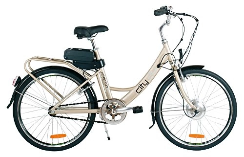 Bici elettriches : WAYEL Bici elettrica con pedalata assistita Modello City Potenza Batteria 2200W / 24 V 8, 8 Ah
