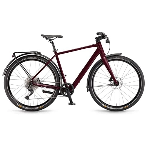Bici elettriches : Winora E-Flitzer 27.5'' 10v 250Wh Mahle Rosso Uomo 2022 Taglia 50 (City Bike Elettriche)