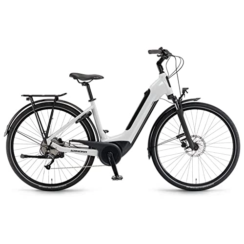 Bici elettriches : Winora Tria 7 eco 28'' 7v 400Wh Bosch Active Bianco 2022 Taglia 46 (City Bike Elettriche)