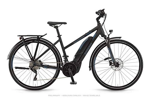 Bici elettriches : Winora Yucatan 20 500 - Bicicletta elettrica da Donna Pedelec, Modello 2019, 48 cm, Colore: Nero
