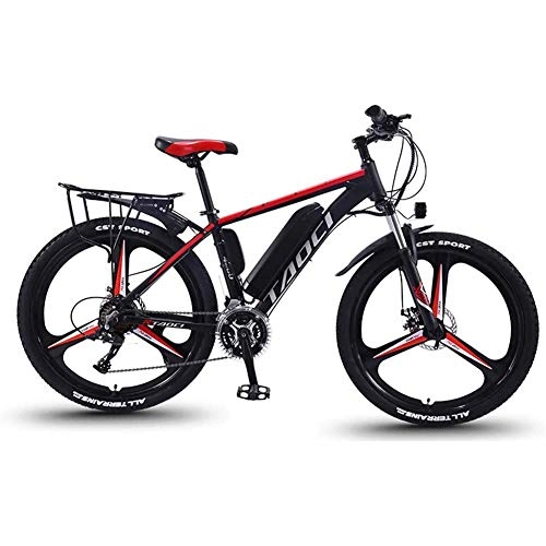 Bici elettriches : WXX Lega di Alluminio per Adulti Bicicletta elettrica 26" 36V 350W 13Ah Rimovibile agli ioni di Litio Biciclette Smart ebike Mountain Ebike, 10AH