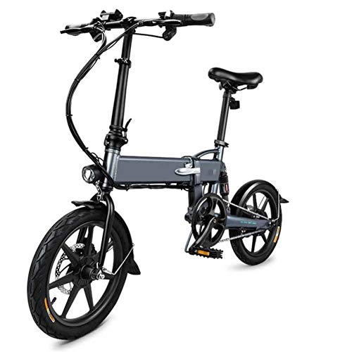 Bici elettriches : XFY D1 Bicicletta Elettrica Pieghevole - 14 Pollici Bici Elettrica per Adulto - velocit Massima 30 KM / H -3 modalit di velocit