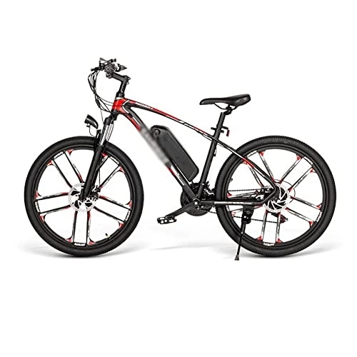 Bici elettriches : XINDONG Electric Bicycle 350W 26 inch Tire Mountain Bike 4 8V 8AH Lithium Battery E Bike Aluminum Alloy