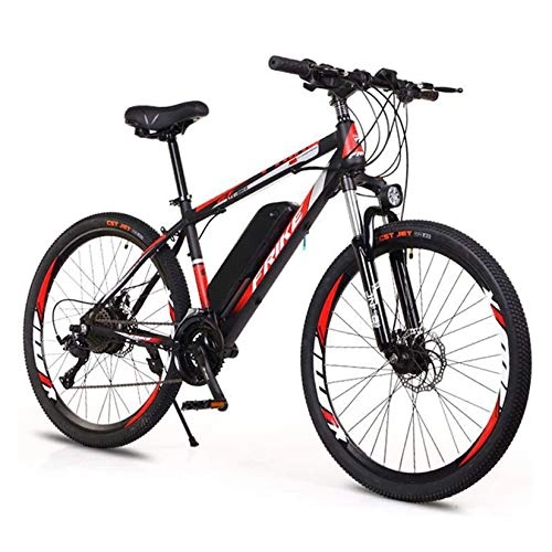 Bici elettriches : XXZ Bici di Montagna elettrica 250W 26" Bicicletta elettrica con Rimovibile 36V 8Ah Batteria al Litio 27 velocità Shifter Bici elettrica
