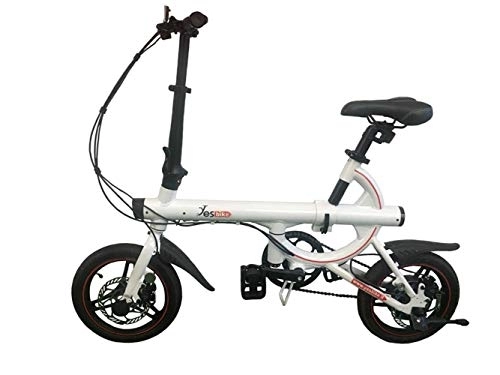 Bici elettriches : YES BIKE Bici elettrica Modello Smart 250W 36V Batteria Panasonic 5, 8Ah