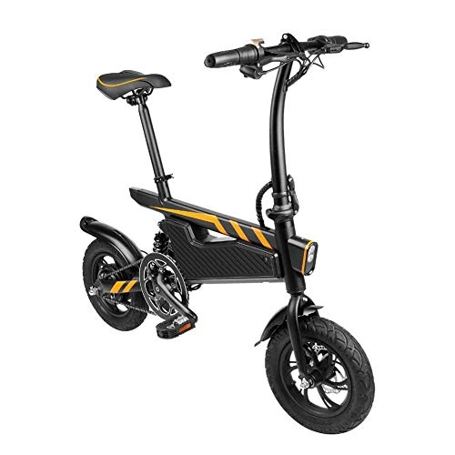 Bici elettriches : Yyni Bici elettriche Uomo Bici elettriche Pieghevoli da 250 W per Adulti 36 V E Bici per Adulti Donna Freni a Disco Ebike Biciclette elettriche