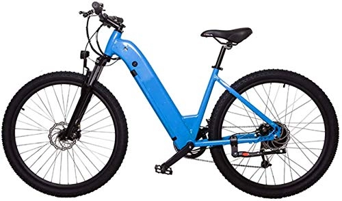 Bici elettriches : ZJZ Bicicletta elettrica da 27, 5 Pollici per Adulti Mountain Bike elettrica / Bicicletta elettrica da pendolarismo con Batteria al Litio 36v 10.4ah e velocità Professionali 250w 30-50km / h