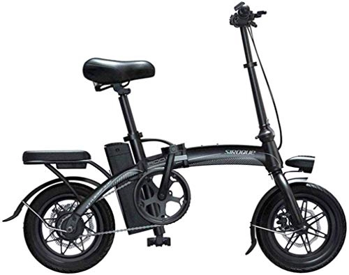 Bici elettriches : ZJZ Biciclette elettriche veloci per Adulti Batteria Portatile e Facile da riporre e Bici elettrica silenziosa con Display LCD della velocità