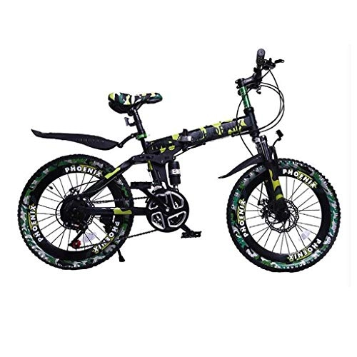 Bici elettriches : ZTBXQ Sport all'Aria Aperta Pendolare City Road Bike Viaggi in Bicicletta Bici per Bambini Bici per Bambini Bici da velocità per Ragazzi 6-15 Anni Mountain Bike Camo Brown