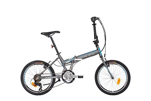Bici pieghevoli : ATALA Bici Tender Ruota 20" 21 Velocita RICHIUDIBILE Telaio Alluminio