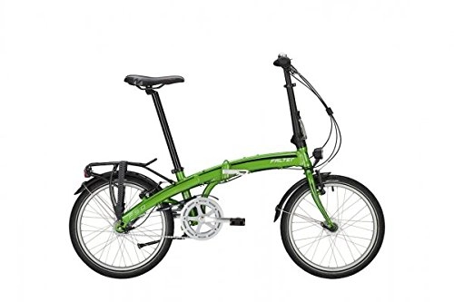 Bici pieghevoli : Unbekannt Pieghevole Falter F 5.0 Deluxe 7 G 20 'verde metallizzato RH: 32 cm