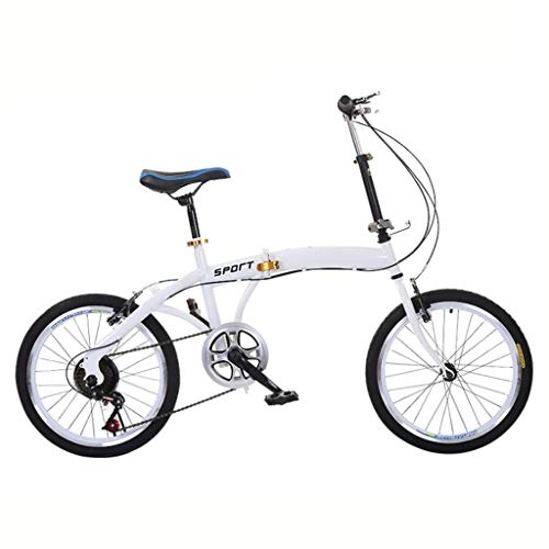 Bici pieghevoli : YANXIH 20" Leggera Pieghevole City Bike for Adulti Biciclette, 13kg