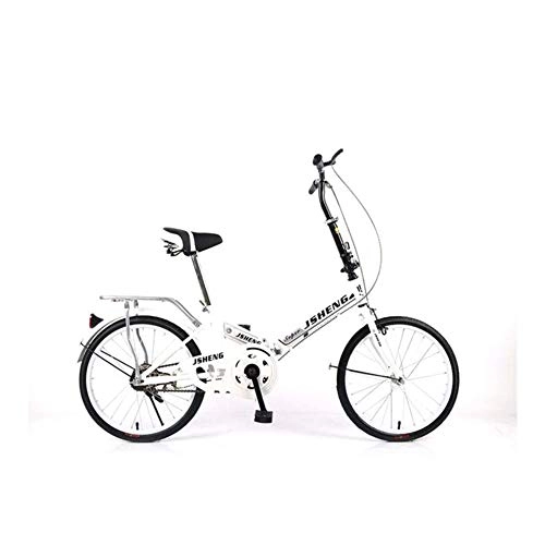 Bici pieghevoli : YIWU 20 Pollici in Alluminio Bicicletta Pieghevole Folding Bike 20" Mini Bike 16 velocità Pieghevole Urbano Commuter Pieghevole della Bici della Bicicletta Facile trasporta