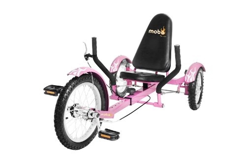 Bici reclinates : Mobo Cruiser Triton Triciclo Bicicletta reclinata - Rosa