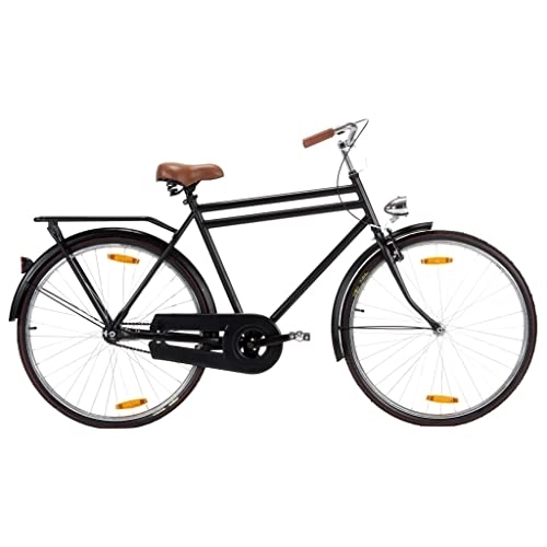 Biciclette da città : AGGEY Articoli sportivi, attività ricreative all'aperto, ciclismo, biciclette, olandese bici da 28 pollici ruota da 57 cm telaio maschio,