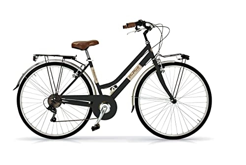Biciclette da città : Airbici - Via Veneto 28", Bicicletta da donna rétro vintage, citybike, nero