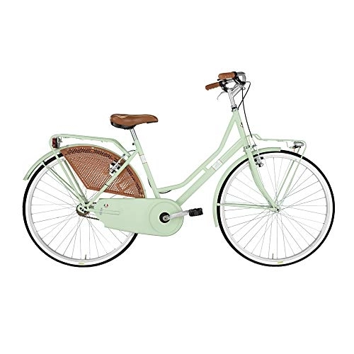 Biciclette da città : Alpina Bike, Bicicletta Donna Olanda, Verde, 26", Acciaio