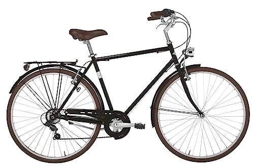 Biciclette da città : Alpina Bike Bicicletta, Nero, 28 Pollici, Telaio 58 cm