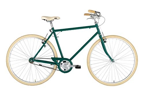 Biciclette da città : Alpina Bike L'Ego, Bicicletta 1v Uomo, Verde Smeraldo, 28