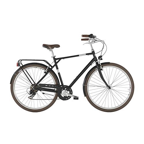 Biciclette da città : Alpina Bike Velvet, Bicicletta da Città Uomo, Ghiaia, 28
