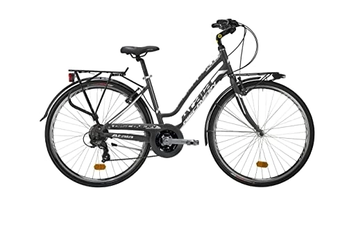 Biciclette da città : Atala Bicicletta 2021 CITY-BIKE DISCOVERY S 21V LTD D44 colore antracite / bianco