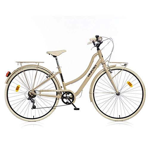 Biciclette da città : aurelia Donna, Bicicletta 28" 1028STD Street Bike Cappuccino, Multicolore