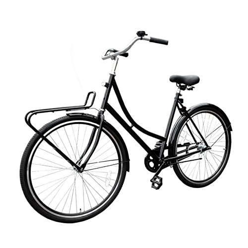Biciclette da città : Avalon Bicicletta olandese Export da donna, 28 pollici, 56 cm, unisex, freno a contropedale, colore nero