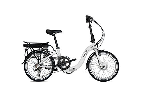 Biciclette da città : Bicicletta elettrica pieghevole CLASS - ELECTRI (grigio opaco)