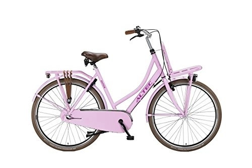 Biciclette da città : Bicicletta Ragazza Donna 28 Pollici Altec Freni V-Brake e Contropedale Shimano Nexus 3 Velocità 85% Assemblata Rosa