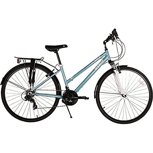 Biciclette da città : Bounty Avenue, Bicicletta Ibrida Unisex Adulto, Menta, 40.64 cm
