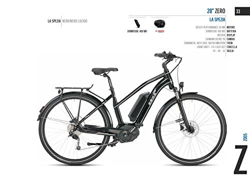 Biciclette da città : Cicli Ferrareis City Bike Uomo 28 EBIKE 28 Zero LA Spezia