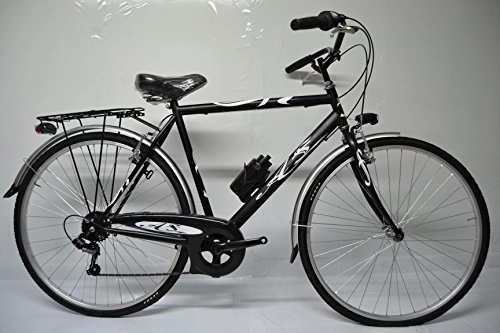 Biciclette da città : City-Bike Trekking Passeggio Strada 28 Alluminio Uomo 6v Personalizzabile