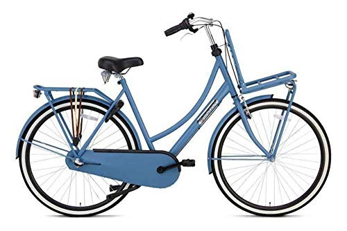 Biciclette da città : Daily Dutch Basic+ 28 Zoll 50 cm Frau 3G Rücktrittbremse Blau